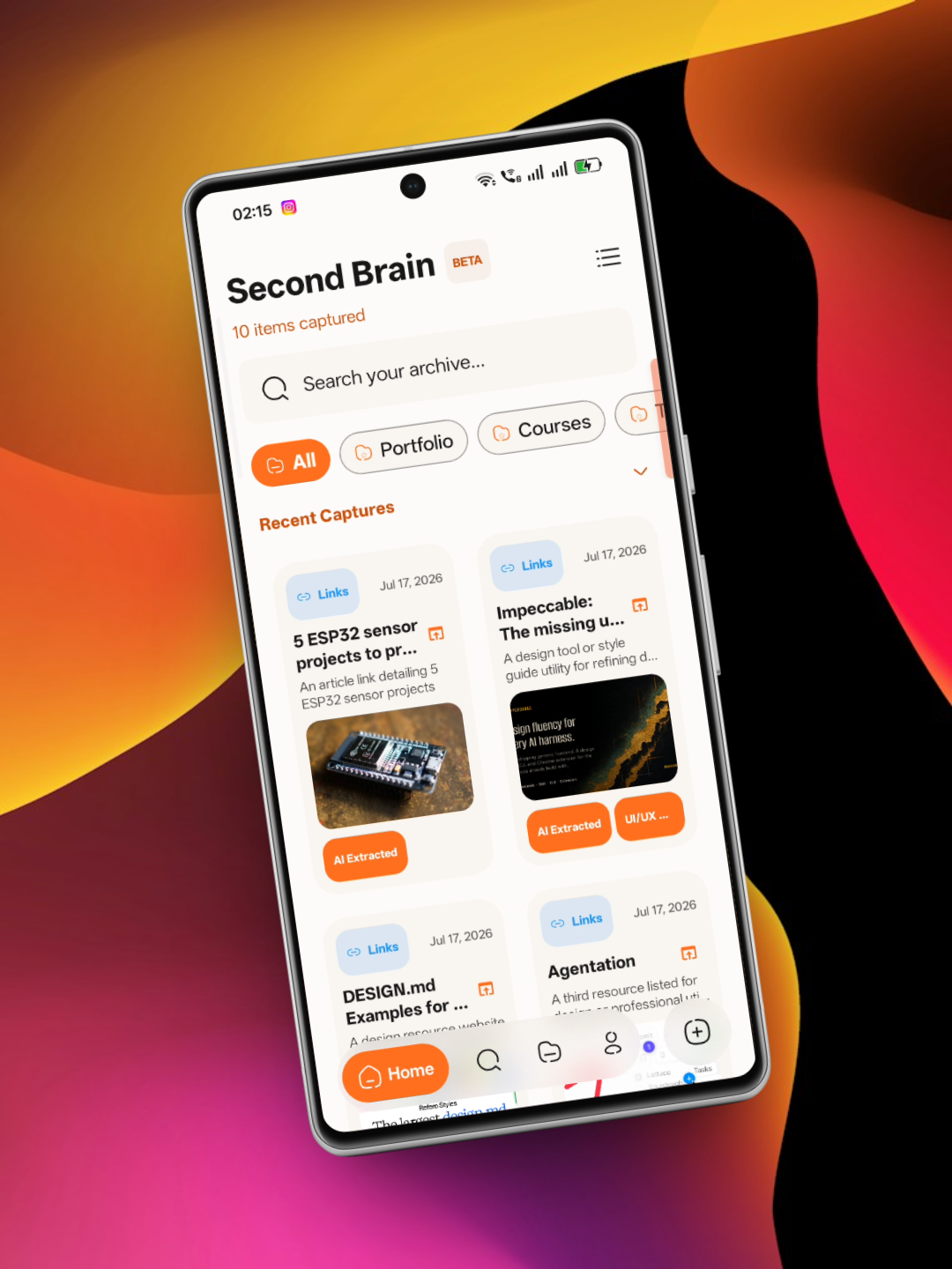 Dashboard Home